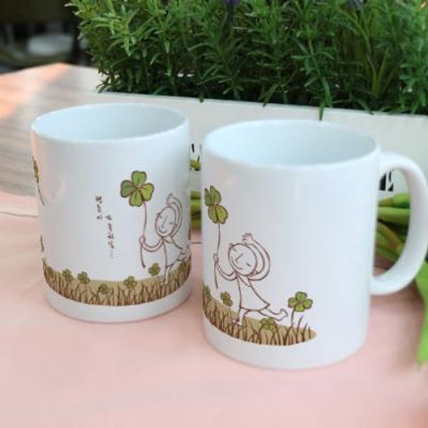 id214-디자인머그컵2p-행운이가득하길