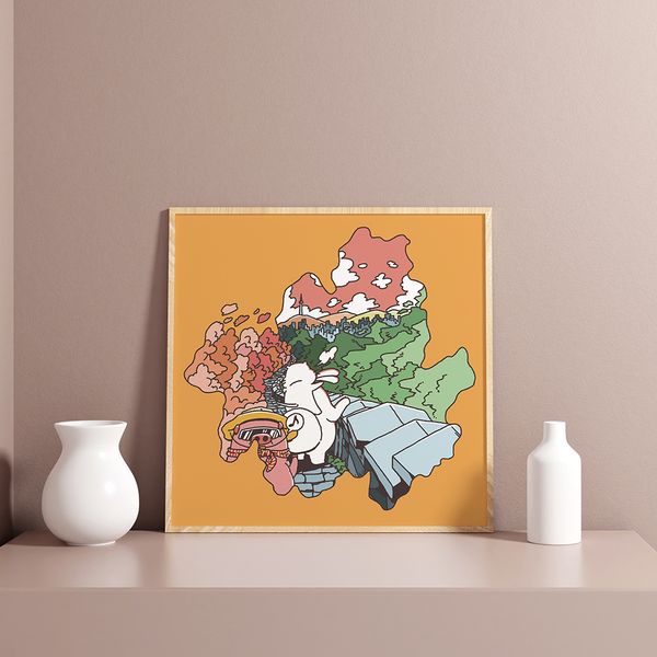 인왕산, 진현수 작가 그림