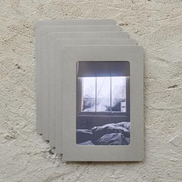 페이퍼프레임 프리미엄 - 4x6 그레이 5매