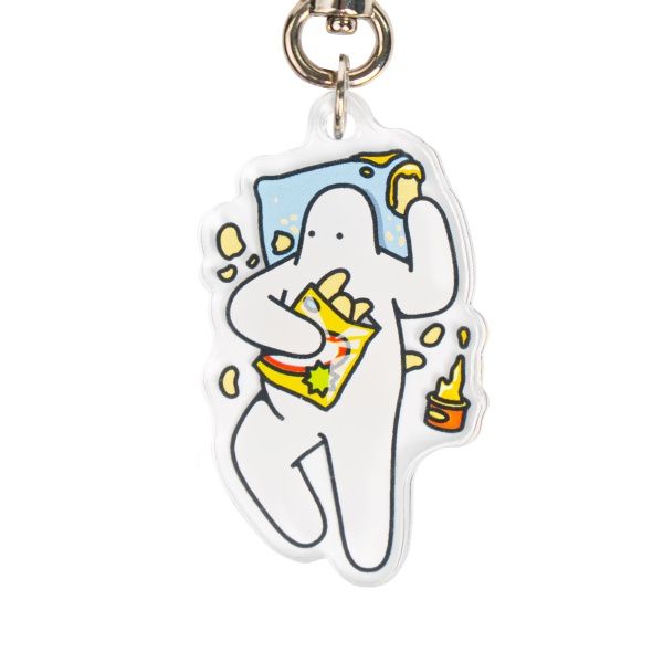 Mr.Donothing Acrylic Key-ring - Chips