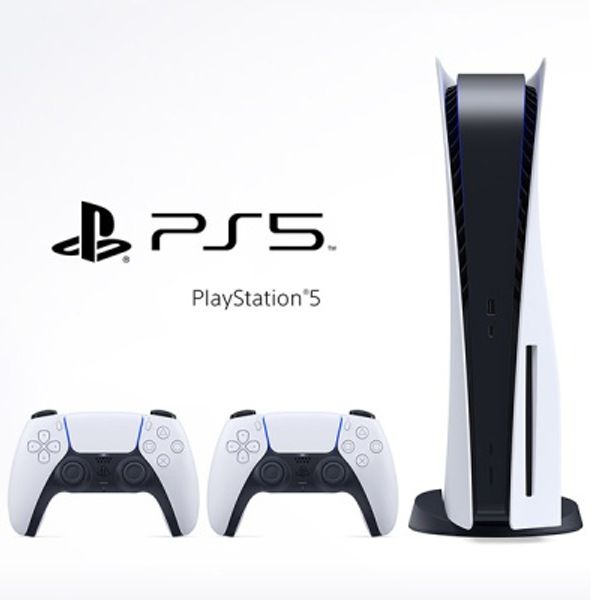 PS5본체 디스크에디션 1218A+듀얼센스 화이트 패키지
