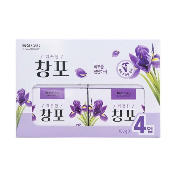 크리오 깨끗한 창포 비누 100g 4개입(WB8C79F)