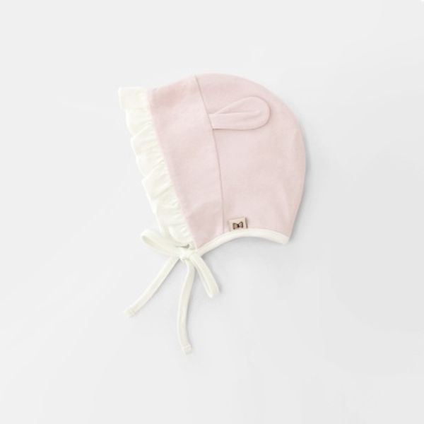 [메르베] 토끼 신생아 아기 모자/보넷_사계절용