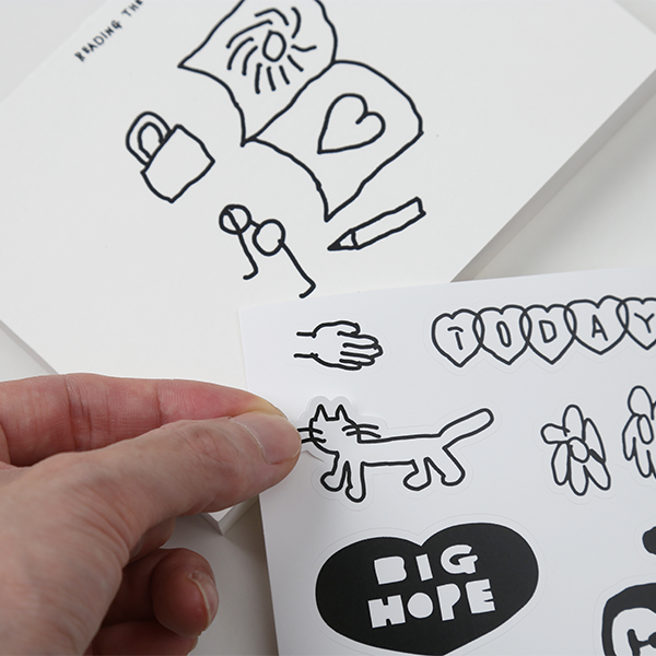 [교보문고X이나피스퀘어] Normal Note & Sticker SET