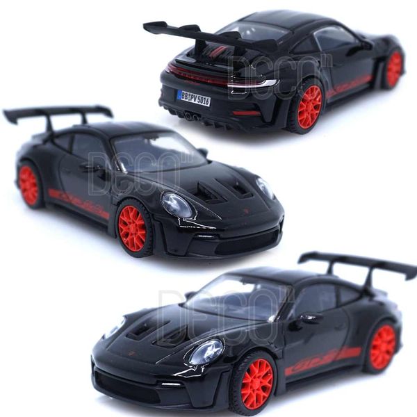 1:43 포르쉐 911 GT3 RS 블랙 하드케이스 미니카
