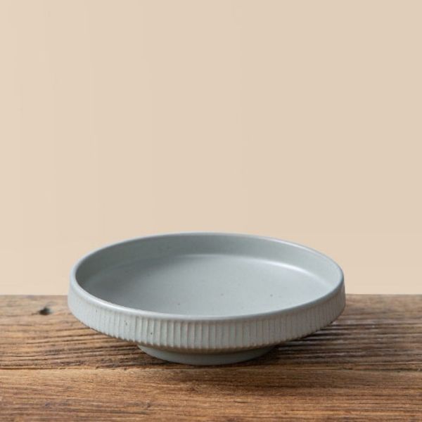 이천도자기 달 그레이 찬기 대 15cm(WEB3461)