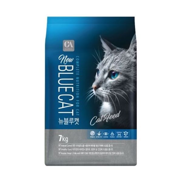 고양이사료 CA코리아 뉴 블루캣 7kg 전연령(WC08C2B)