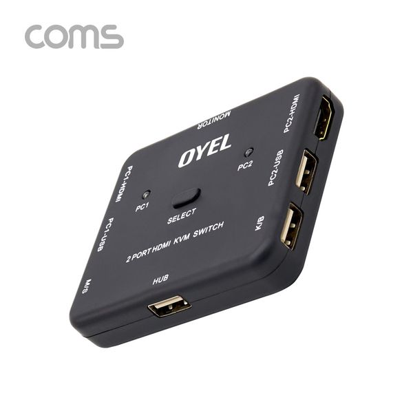 HDMI 2포트 KVM 스위치 2:1 4K@30Hz