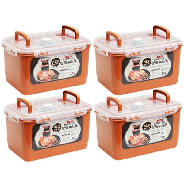 로이첸 진공황토누름독 12.5L (4개 SET)(W26AAF2)