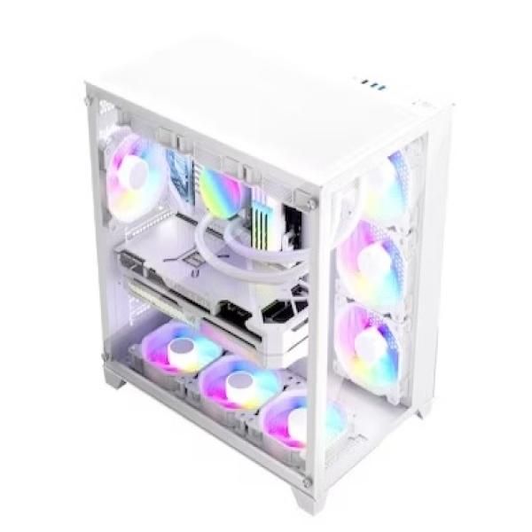 강화유리 PC 미들타워 케이스 GPU 410mm C