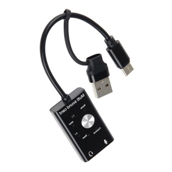 외장형 사운드카드 오디오컨버터 / C타입 USB LCTB568