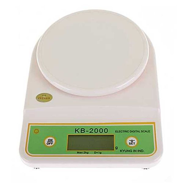 경인 주방 전자 저울 LED주방저울 2kg(WFHKYAI)