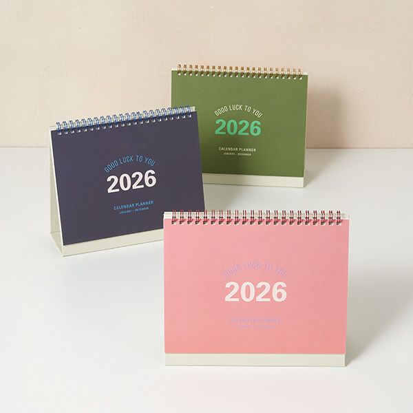 (2026 날짜형) 캘린더 플래너 2026_탁상달력 