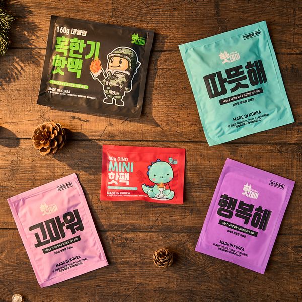 핫데이핫팩 다이노 미니형 40g X 100매