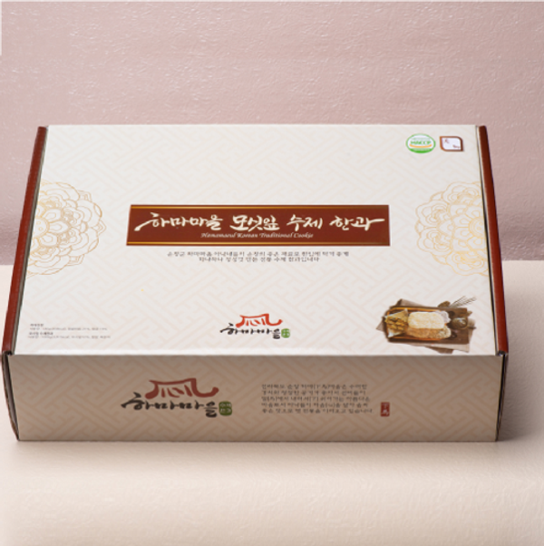 하마 모싯잎 수제 한과만1kg(미) 국산선물세트답례품
