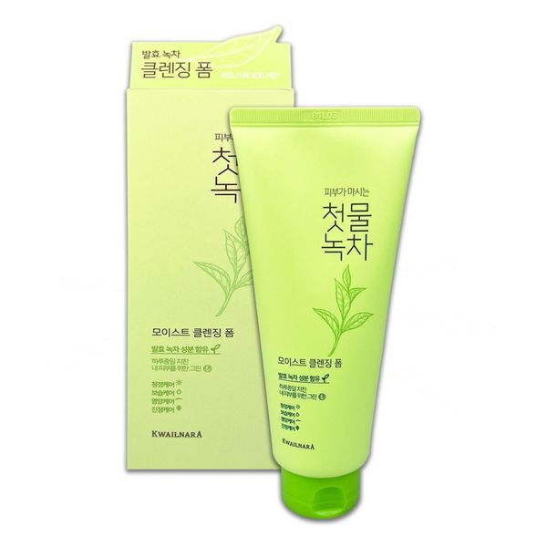 첫물녹차 모이스트 클렌징 폼 180g -O(WAA81C0)