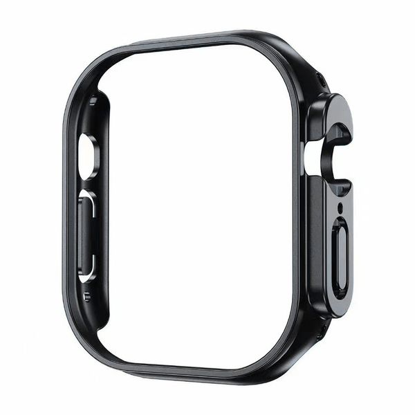 애플워치 울트라 49MM 컬러 투명 베젤링 하드 케이스