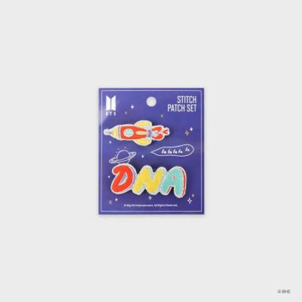 [BTS] DNA_자수 핀뱃지 세트