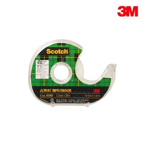 3M 스카치 매직 테이프(12mm*20m) 10개