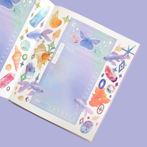 Blanc Noir - Memo Pad · Happiness (3type)
