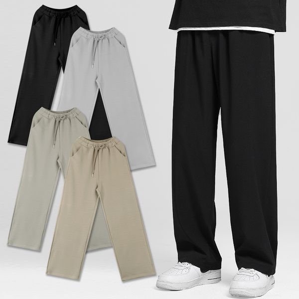 남녀공용 노스팀 와이드팬츠 캐주얼 데일리 통바지