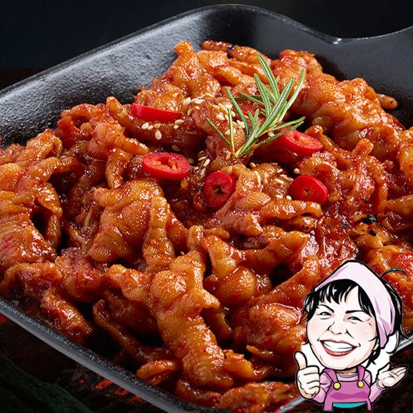 [숙이네] 불맛가득 매콤 쫄깃함 직화튤립닭발 200g