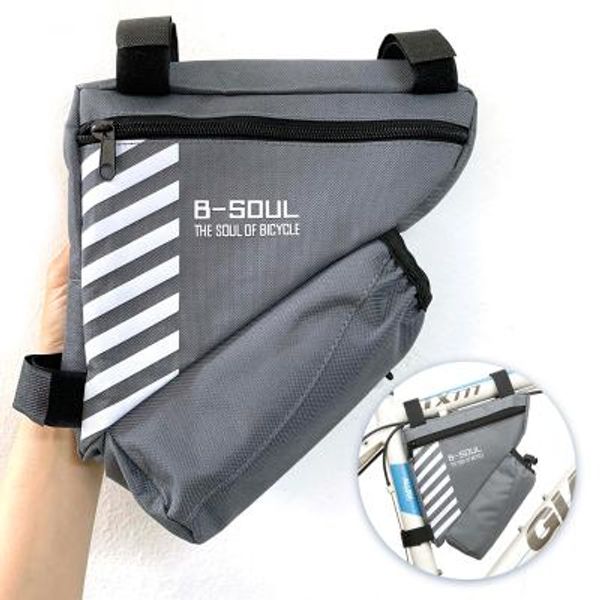 BSOUL 자전거 보틀프레임가방 물통수납 벨크로타입
