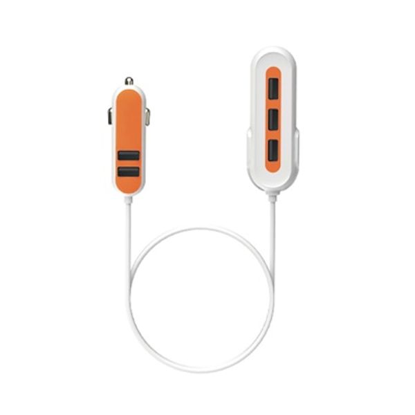 오로라 차량용 5포트 유선 고속 충전기 QCC-500V