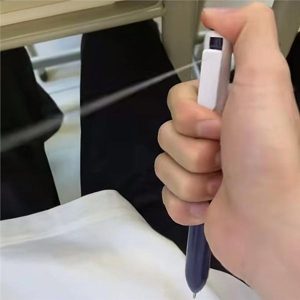볼펜 물총 워터팬 버튼 물분사 워터건 물놀이 장난감