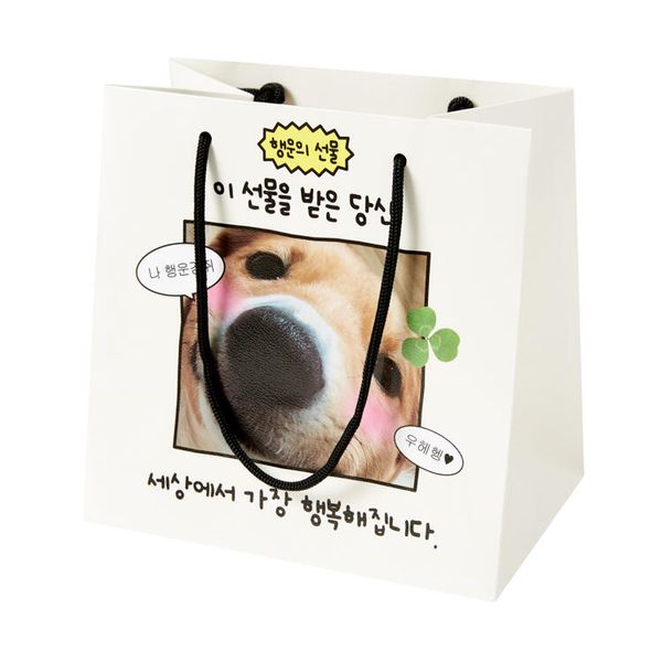 아트박스 행운강쥐 쇼핑백