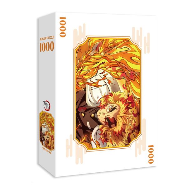 귀멸의 칼날 무한열차 렌고쿠 화염 퍼즐 1000피스