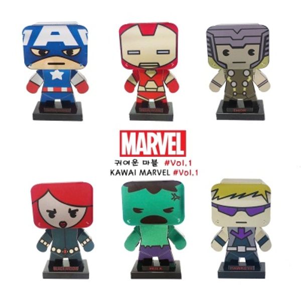 3D 귀여운 마블 Vol.1 KAWAI MARVEL