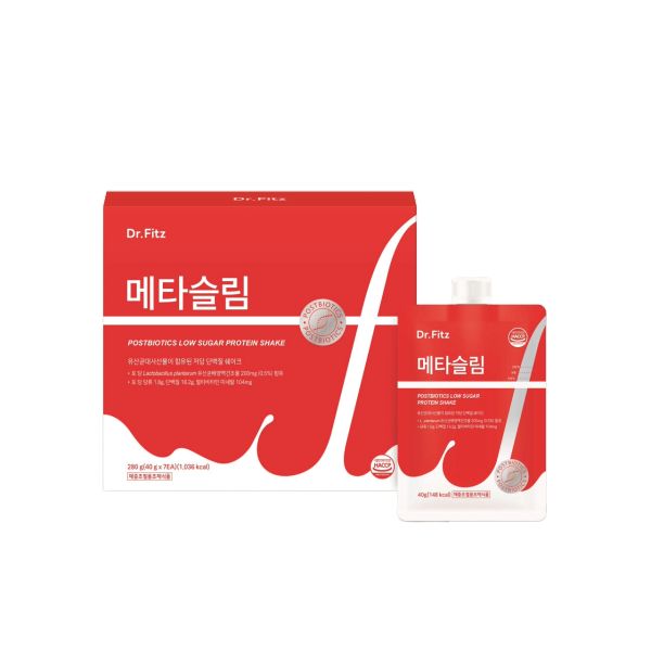 [닥터피츠]다이어트 메타슬림쉐이크 280g(7포) × 3팩
