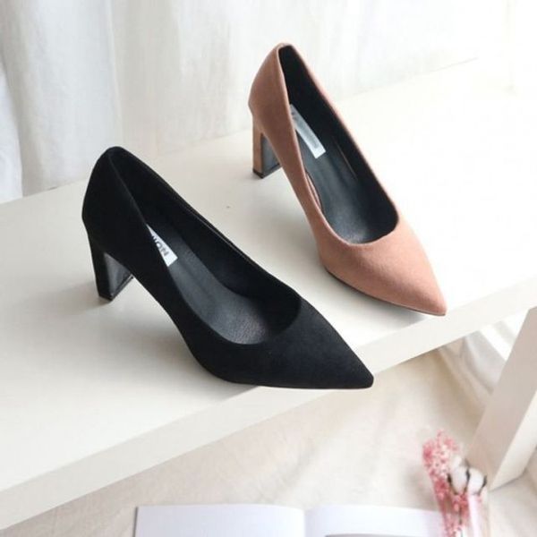 여성 구두 하이힐 8.5cm 여자힐 2컬러(WFJ1QRZ)