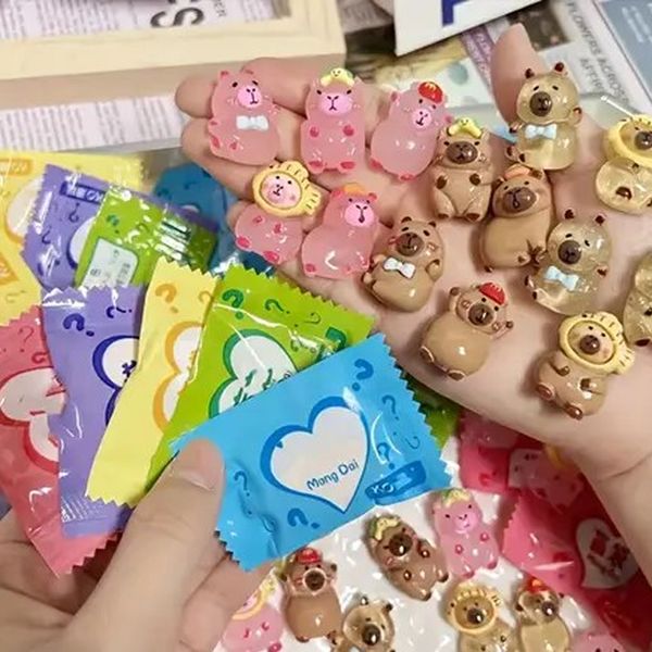 카피바라 미니어쳐 랜덤뽑기 랜덤 가챠뽑기 캡슐토이