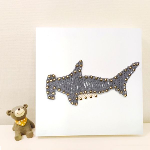 꼬마 귀상어 스트링아트 만들기 패키지 DIY