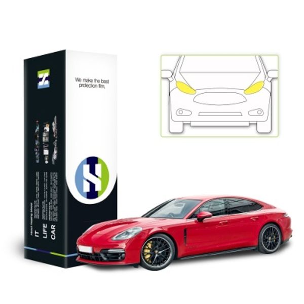 포르쉐 파나메라 GTS 2019 PPF 필름 헤드라이트 세트