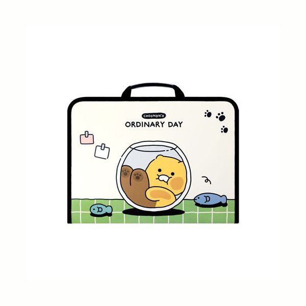 카카오 춘식이 손잡이 지퍼파일C05665*