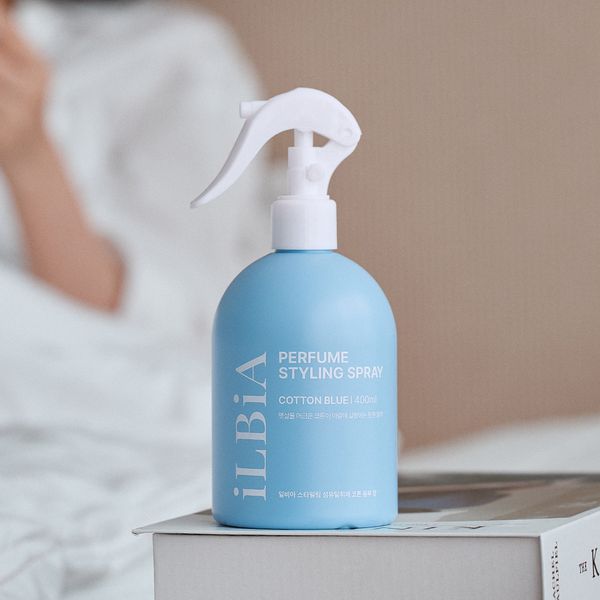 일비아 뿌리는 다리미 섬유탈취제 코튼블루(400ml)