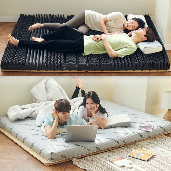 나코자요 국산 프리미엄 체압분산 롤매트리스 토퍼  