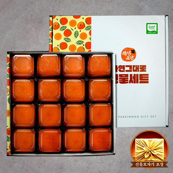 [情감正감] GAP인증 저탄소 청도 반건시 650g/16개