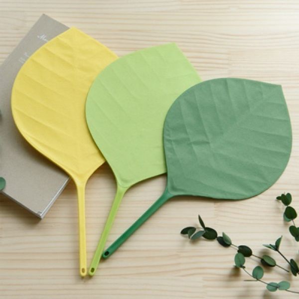 +d Ha Uchiwa 나뭇잎 부채