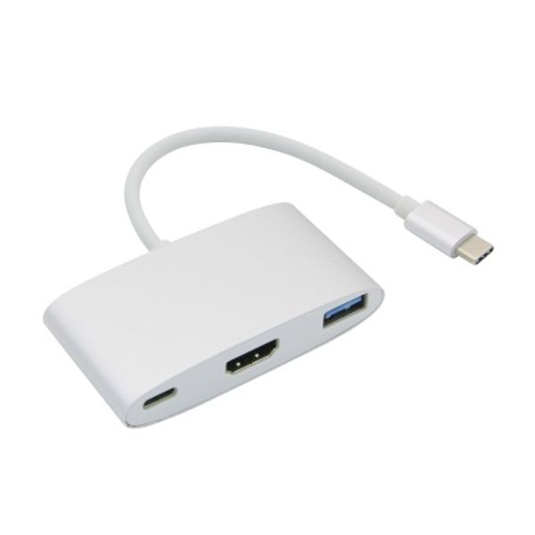 C타입 to HDMI 컨버터 / 4K2K HDMI 변환 충전 LCFW598