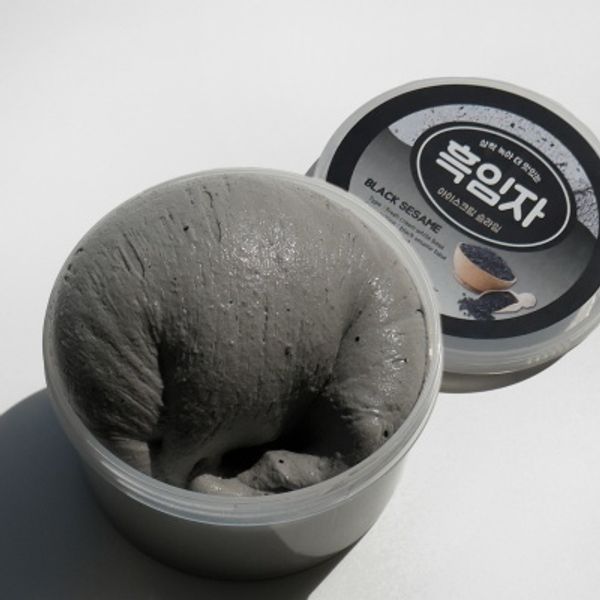 흑임자 아이스크림 100ml 액체괴물 수제 슬라임