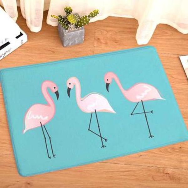 예쁜 Flamingo 세마리 발매트 사이즈50x80 CH1554066