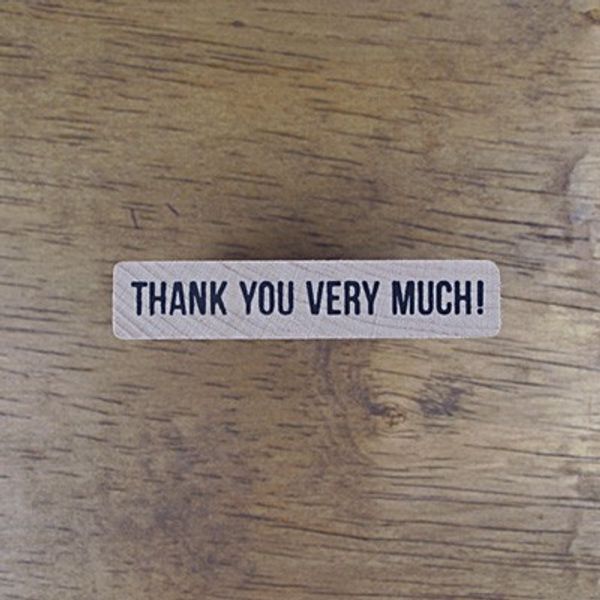 [메세지]THANK YOU VERY MUCH