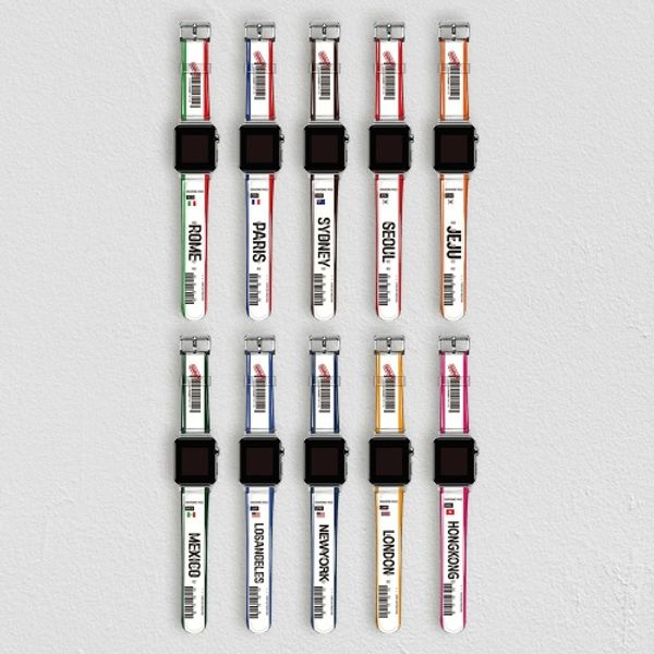 [M-PEAK] 항공권 Ver.1 PVC 워치스트랩