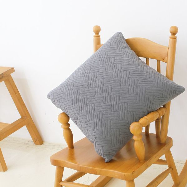 러프 소파 쿠션(솜포함) 45x45 미드나잇커브 A