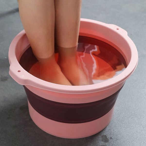 발마사지 접이식 족욕기 발 족욕통 세숫 대야 다라이