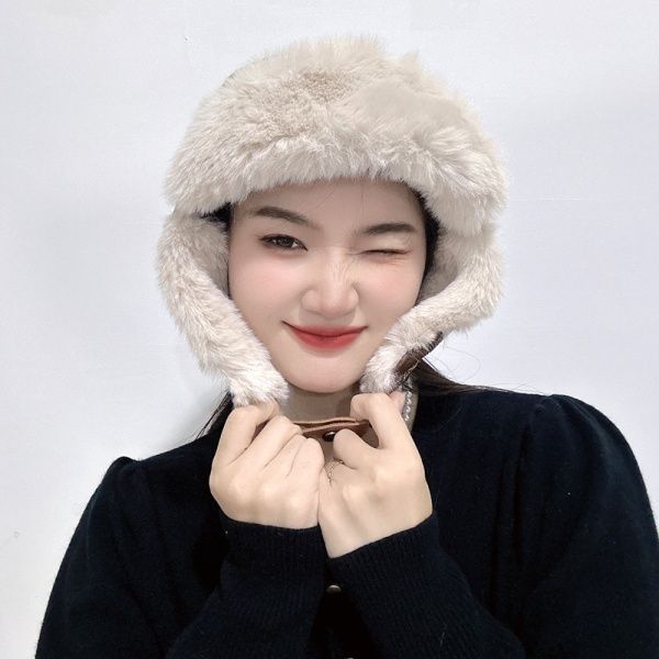 터프 레더 귀달이 군밤모자(브라운)